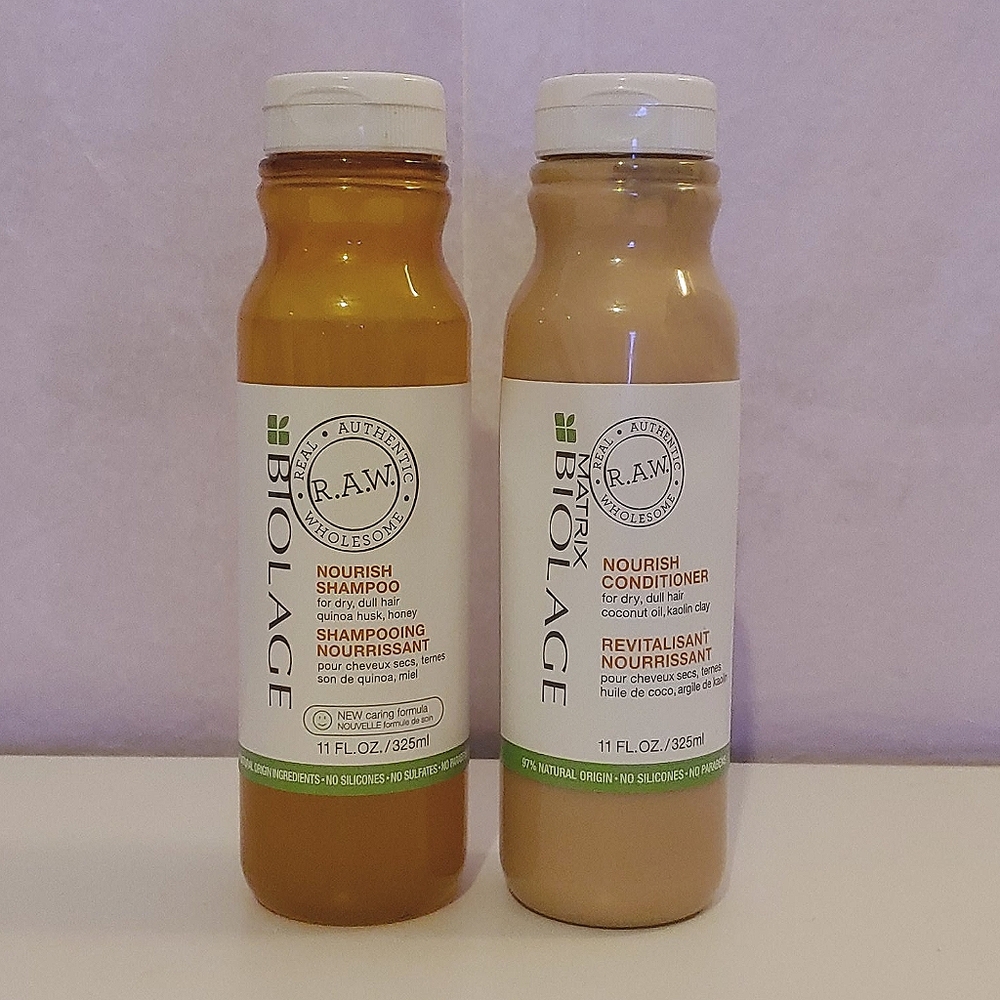 Biolage RAW Nourishing Shampoo and Conditioner